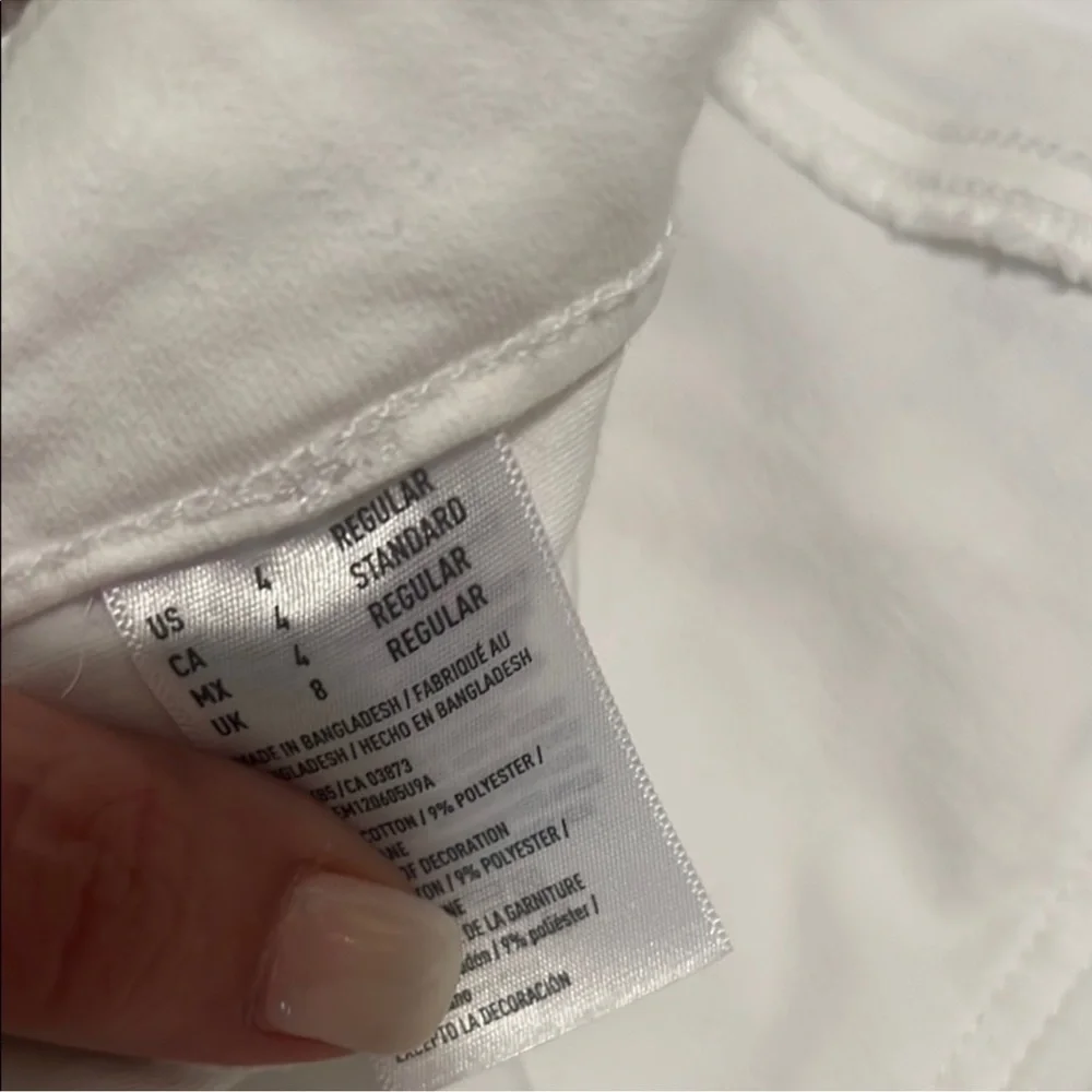 American Eagle Outfitters White Stretch Jeans - Picture 3 of 4